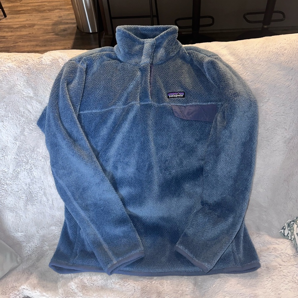 Patagonia Blue Teddy Jacket